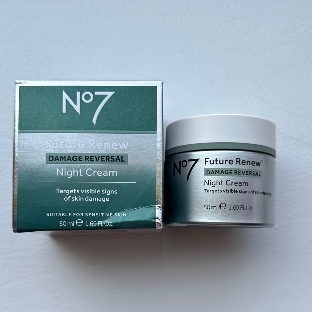 No7 Future Renew Damage Reversal Night Cream - NIB